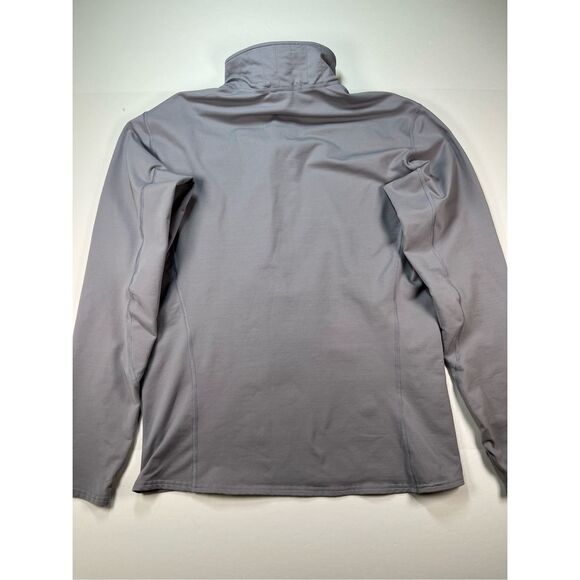 Patagonia Men’s R1 Pullover Gray Size Large USA Made Quarter Zip Fleece Pullover - Picture 10 of 10